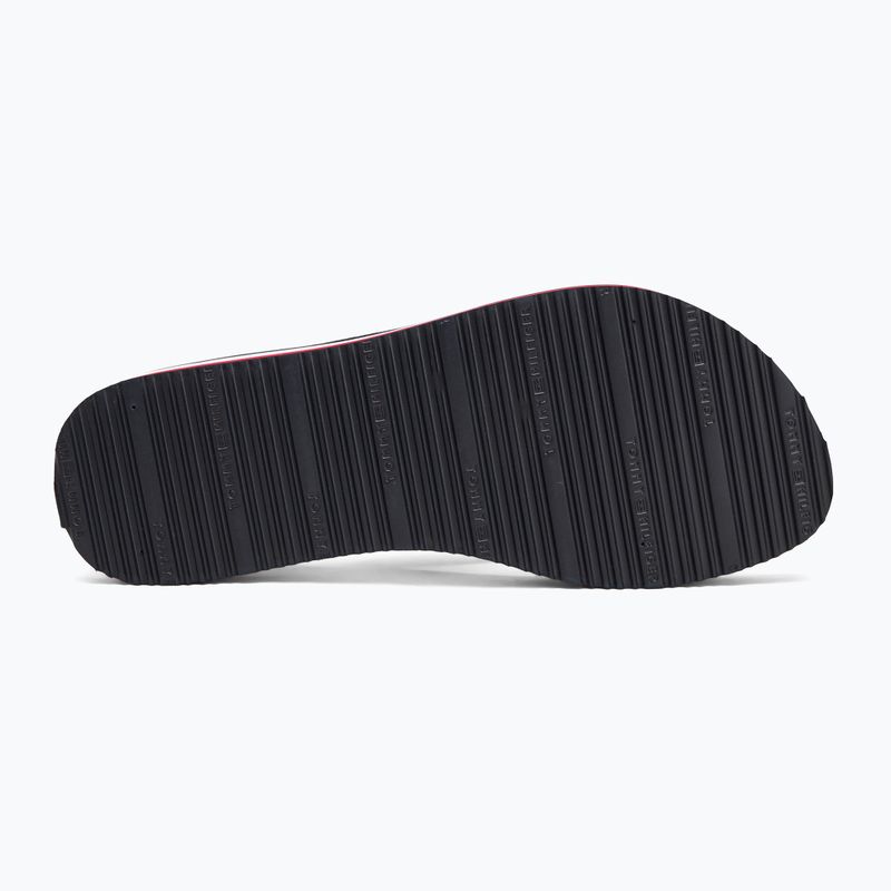 Női flip-flop papucs Tommy Hilfiger Im Th Signature Beach Sandal rwb 4