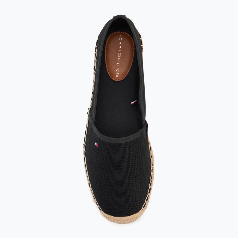 Tommy Hilfiger női cipő Flag Canvas fekete 5