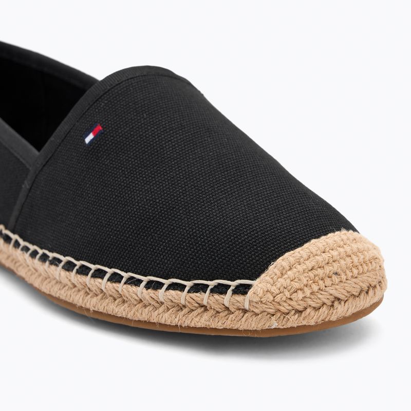 Tommy Hilfiger női cipő Flag Canvas fekete 7