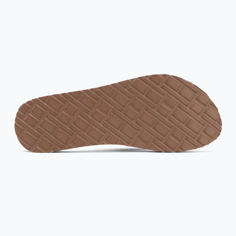 Női flip-flop papucs Tommy Hilfiger Chain Print Elevated Sandal claystone 4