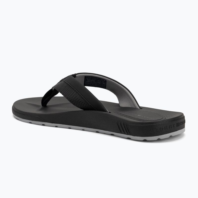 Férfi flip-flop papucs Tommy Hilfiger Molded Beach Sandal black 3
