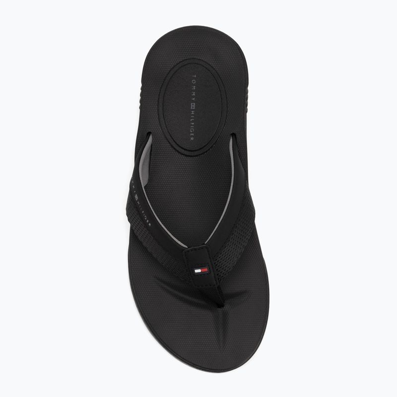 Férfi flip-flop papucs Tommy Hilfiger Molded Beach Sandal black 5