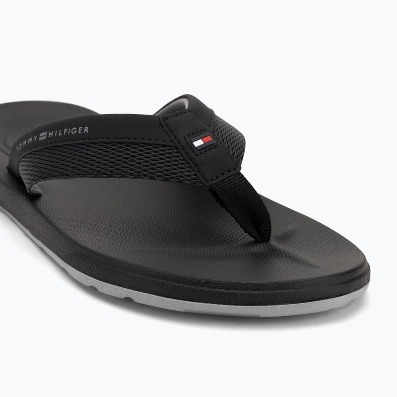Férfi flip-flop papucs Tommy Hilfiger Molded Beach Sandal black 7