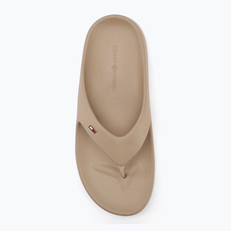 Női flip-flop papucs Tommy Hilfiger Comfort Beach Sandal horseradish 5