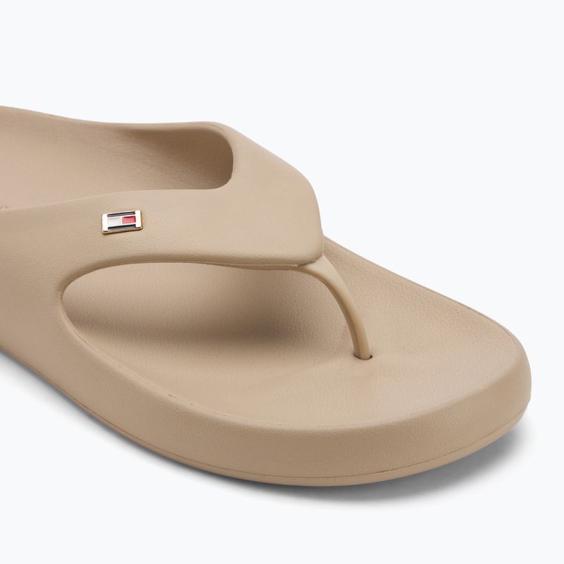 Női flip-flop papucs Tommy Hilfiger Comfort Beach Sandal horseradish 7