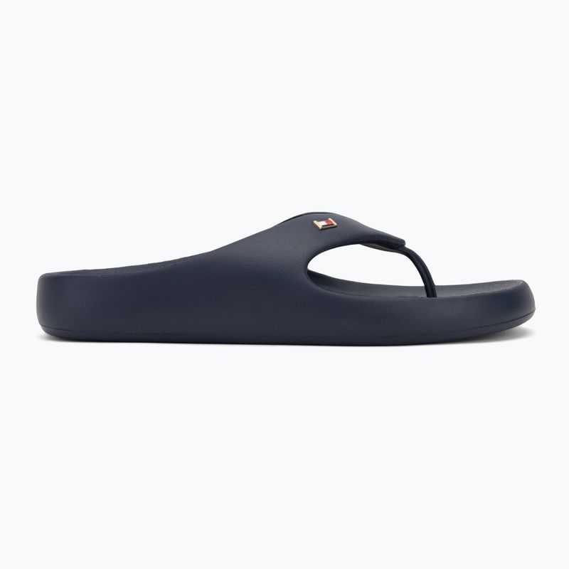 Női flip-flop papucs Tommy Hilfiger Comfort Beach Sandal space blue 2