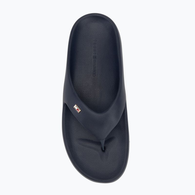 Női flip-flop papucs Tommy Hilfiger Comfort Beach Sandal space blue 5