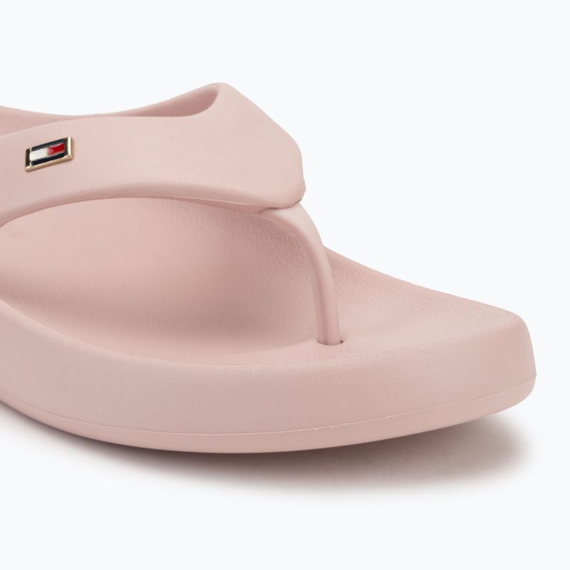 Női flip-flop papucs Tommy Hilfiger Comfort Beach Sandal foggy pink 7