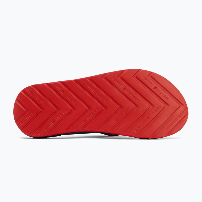 Férfi flip-flop papucs Tommy Hilfiger Molded Beach Sandal desert sky 4