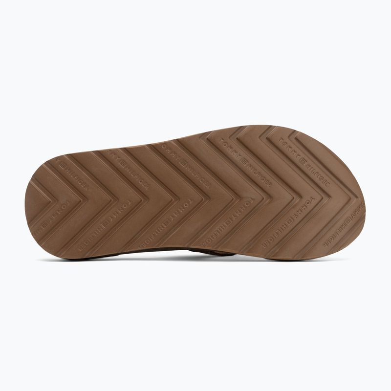 Férfi flip-flop papucs Tommy Hilfiger Molded Beach Sandal desert khaki 4