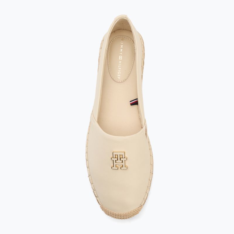 Tommy Hilfiger női cipő Th Logo bőr muszlin 5