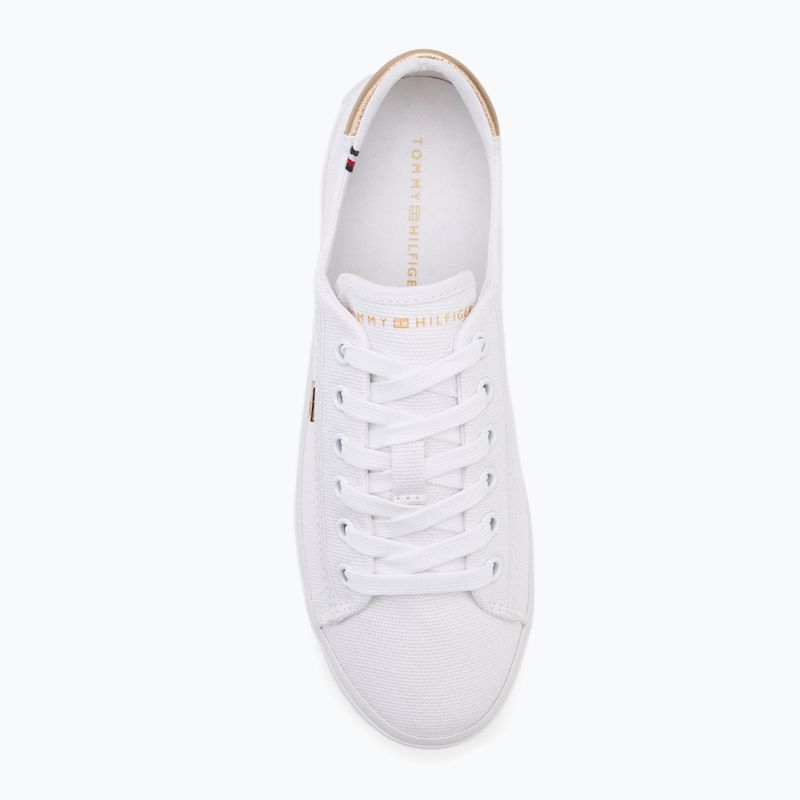Tommy Hilfiger női tornacipő Vulc Canvas Lace Up fehér 5