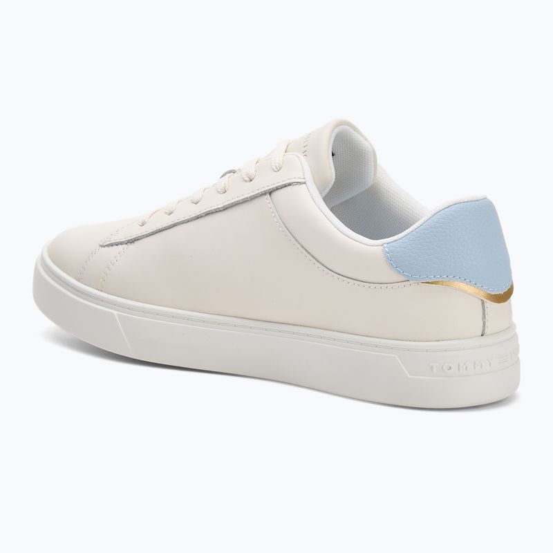 Tommy Hilfiger női cipő Essential Court ancient fehér 3