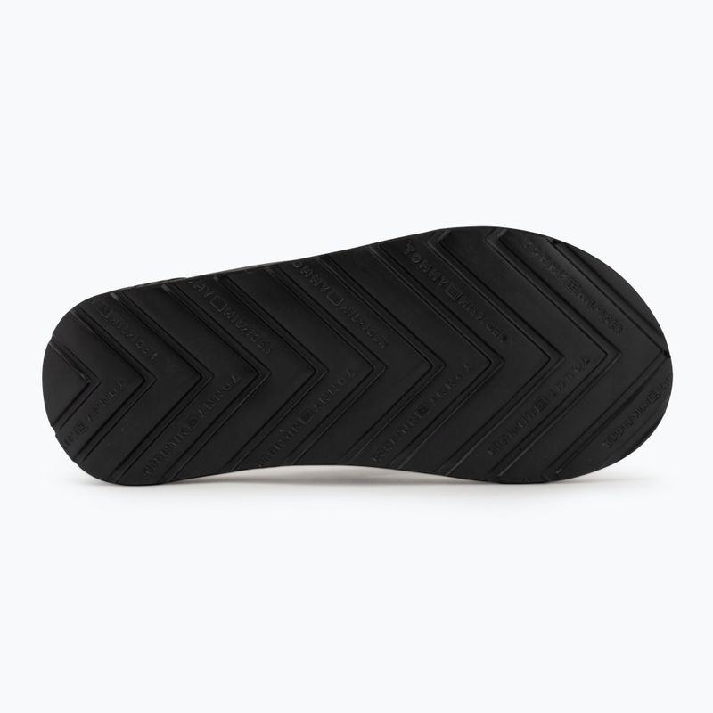 Férfi flip-flop papucs Tommy Hilfiger Molded Web Beach Sandal black 4