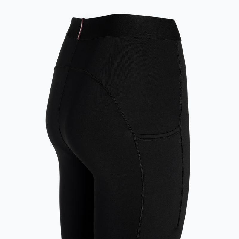 Női edző leggings Tommy Hilfiger Hw Branded Tape Full Length fekete 8