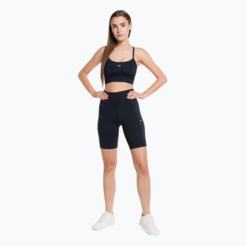 Tommy Hilfiger női edző rövidnadrág Rw Fitted Core Short kék 2