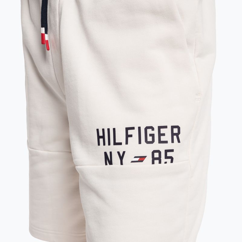 Férfi Tommy Hilfiger grafikus melegítőnadrág bézs 4