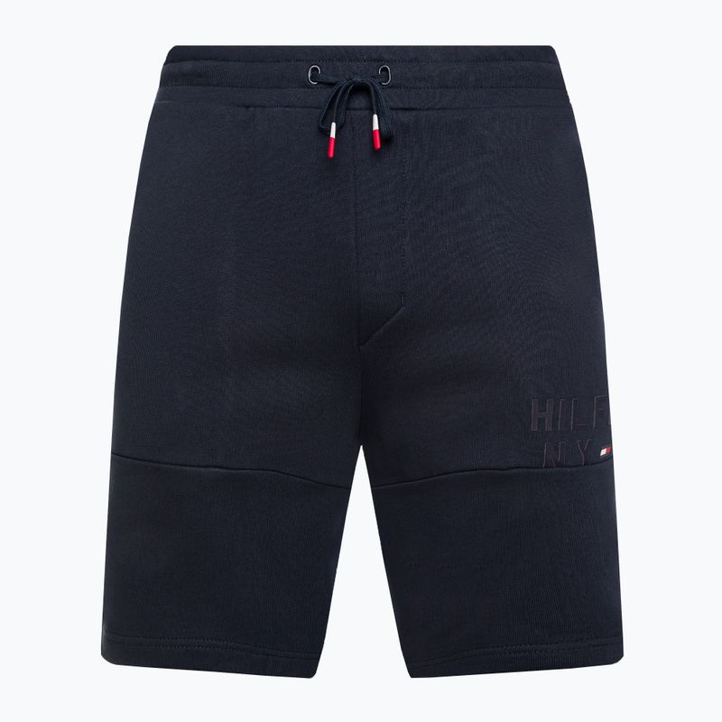 Férfi Tommy Hilfiger Graphic Sweatshort kék 5