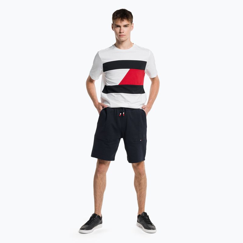 Férfi Tommy Hilfiger Graphic Sweatshort kék 2