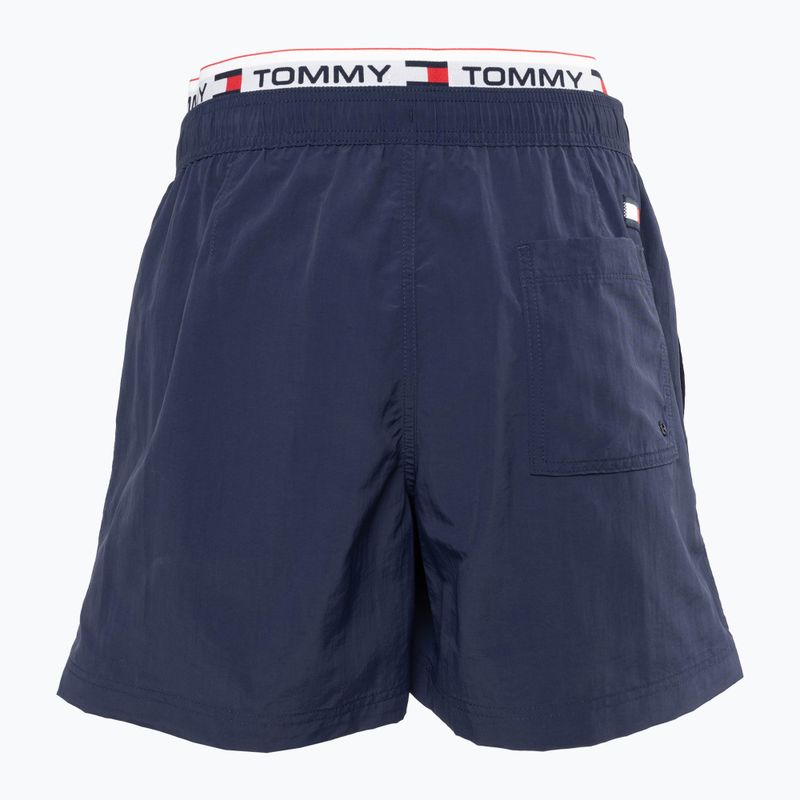 Férfi úszónadrág Tommy Hilfiger DW Medium Drawstring twilight navy 2