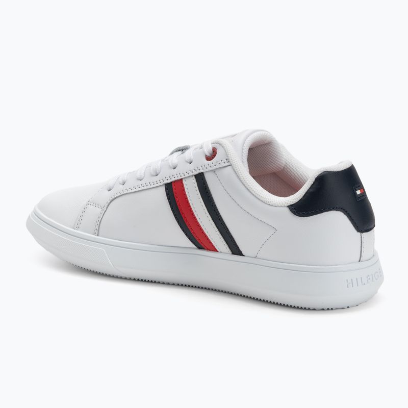 Tommy Hilfiger férfi cipő Essential Leather Cupsole fehér 3