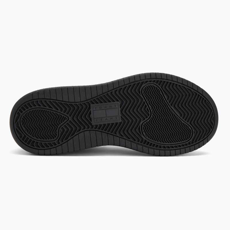 Női cipők Tommy Jeans Retro Basket Flatform Ess triple black 4