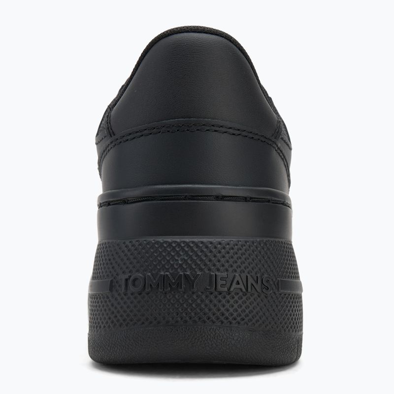 Női cipők Tommy Jeans Retro Basket Flatform Ess triple black 6