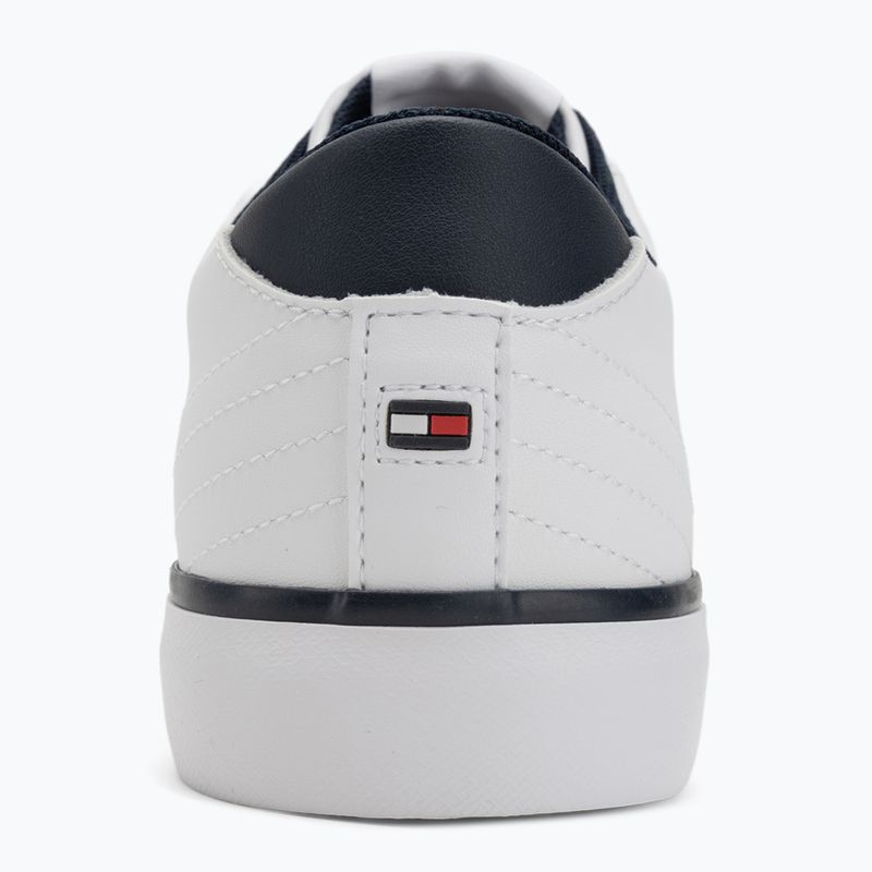 Tommy Hilfiger férfi edzőcipő Th Hi Vulc Core Low Leather Ess YBS fehér 6