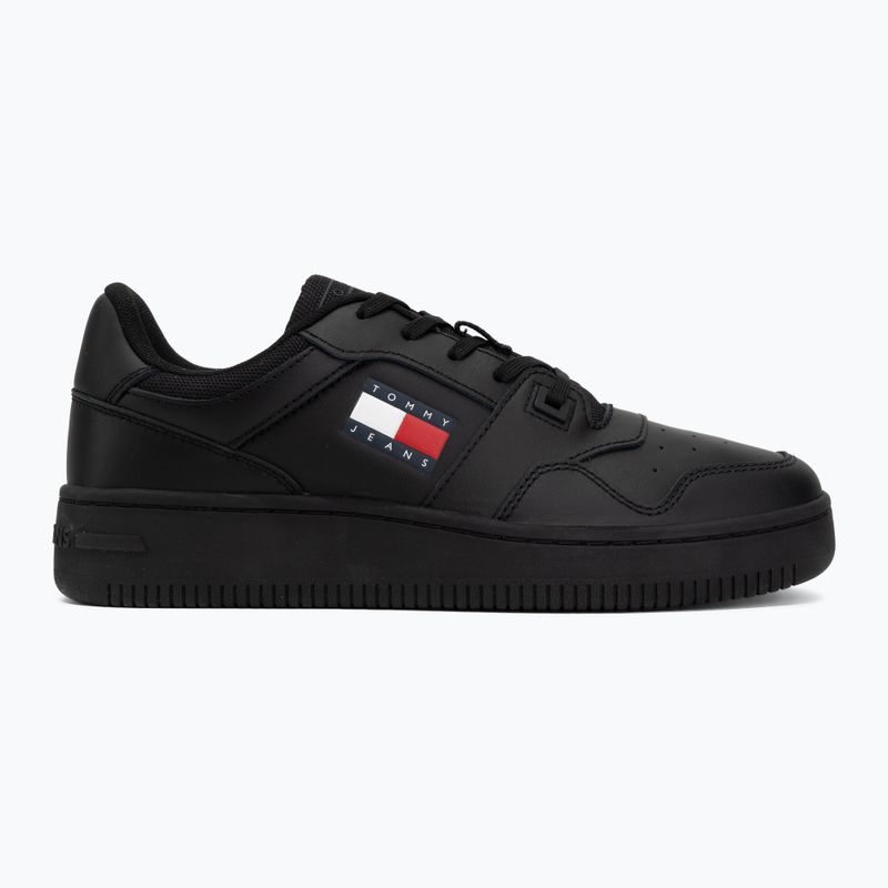 Férfi cipők Tommy Jeans Tjm Retro Basket Ess black 2