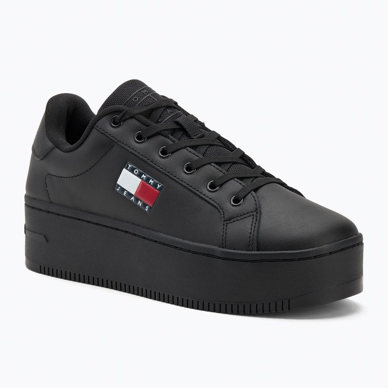 Tommy Jeans női cipő Tjw Flatform Cupsole Ess fekete