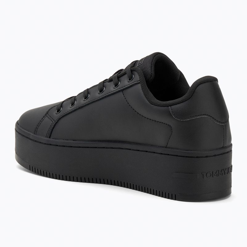 Tommy Jeans női cipő Tjw Flatform Cupsole Ess fekete 3