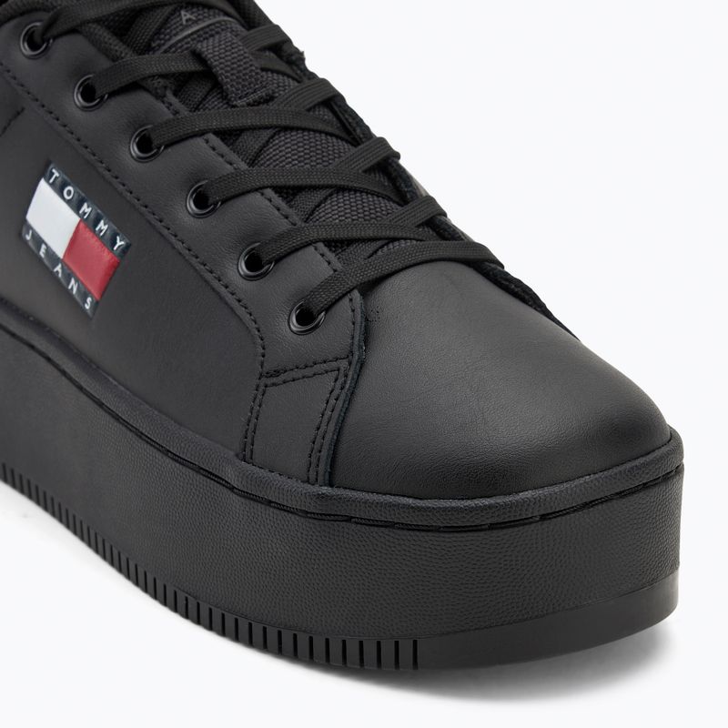 Tommy Jeans női cipő Tjw Flatform Cupsole Ess fekete 7