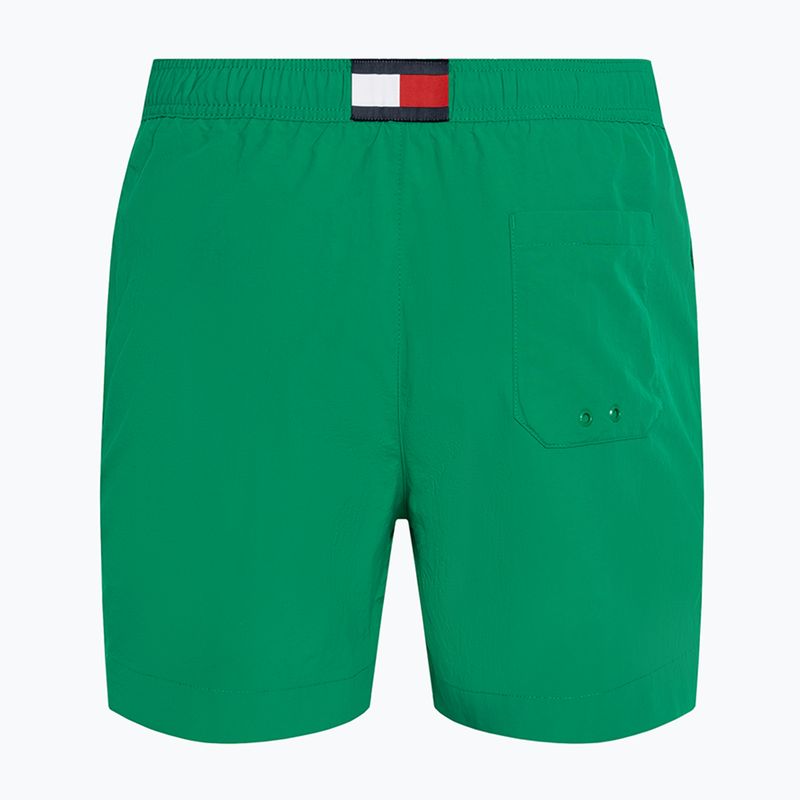 Férfi úszónadrág Tommy Hilfiger Medium Drawstring olimpic green 2