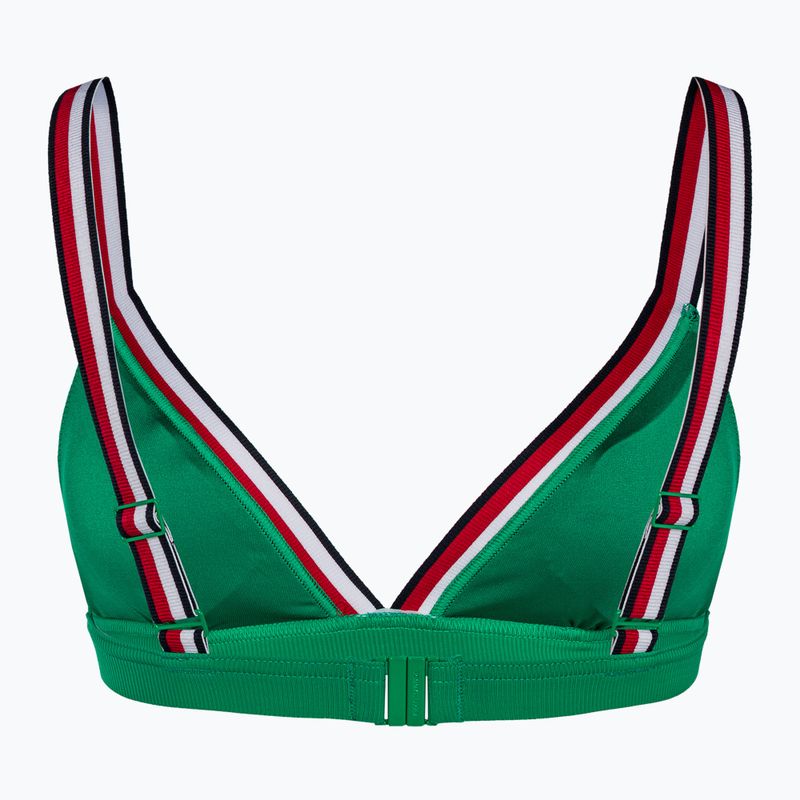 Fürdőruha felső Tommy Hilfiger Triangle Rp olympic green 2