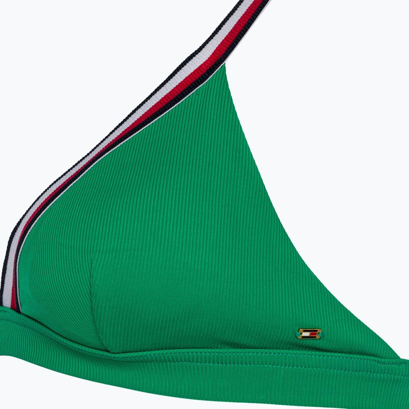 Fürdőruha felső Tommy Hilfiger Triangle Rp olympic green 3