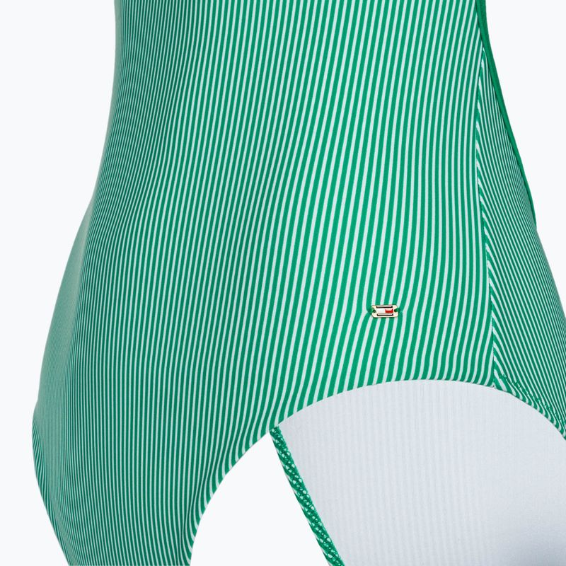 Női egyrészes fürdőruha Tommy Hilfiger Straight Neck Print ithaca olimpic green 3