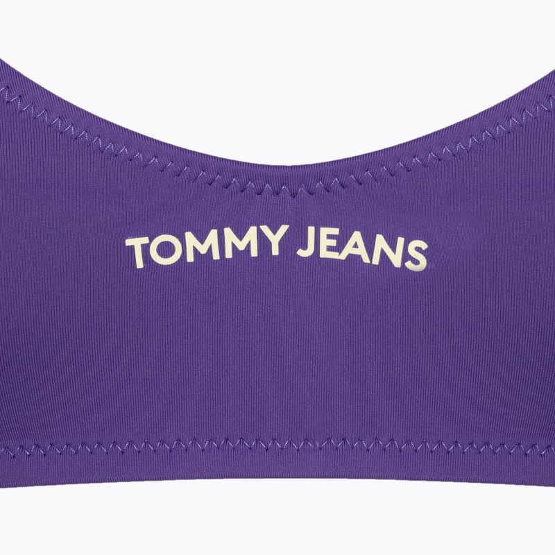 Tommy Jeans Bralette fürdőruha felső kvantum lila 3