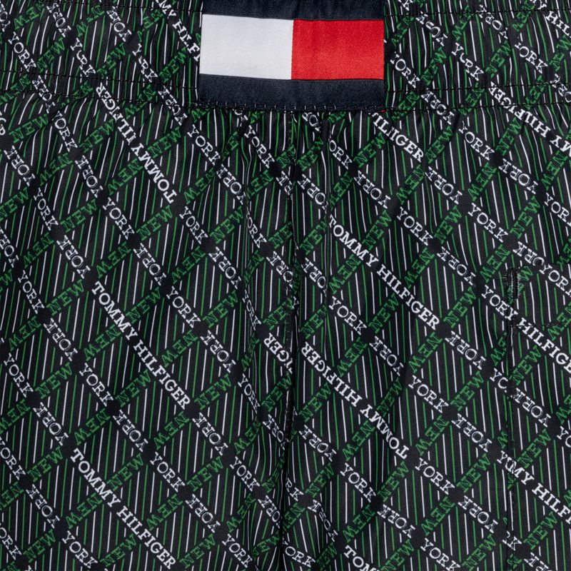 Férfi úszónadrág Tommy Hilfiger Medium Drawstring Print new york geo green 4