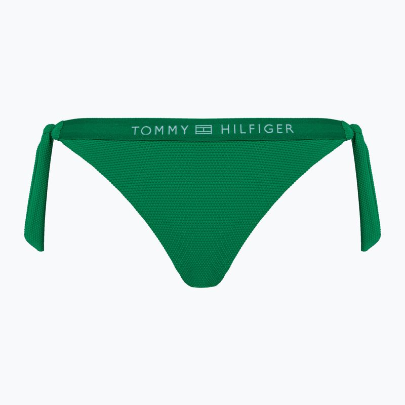 Fürdőruha alsó Tommy Hilfiger Side Tie Bikini olympic green