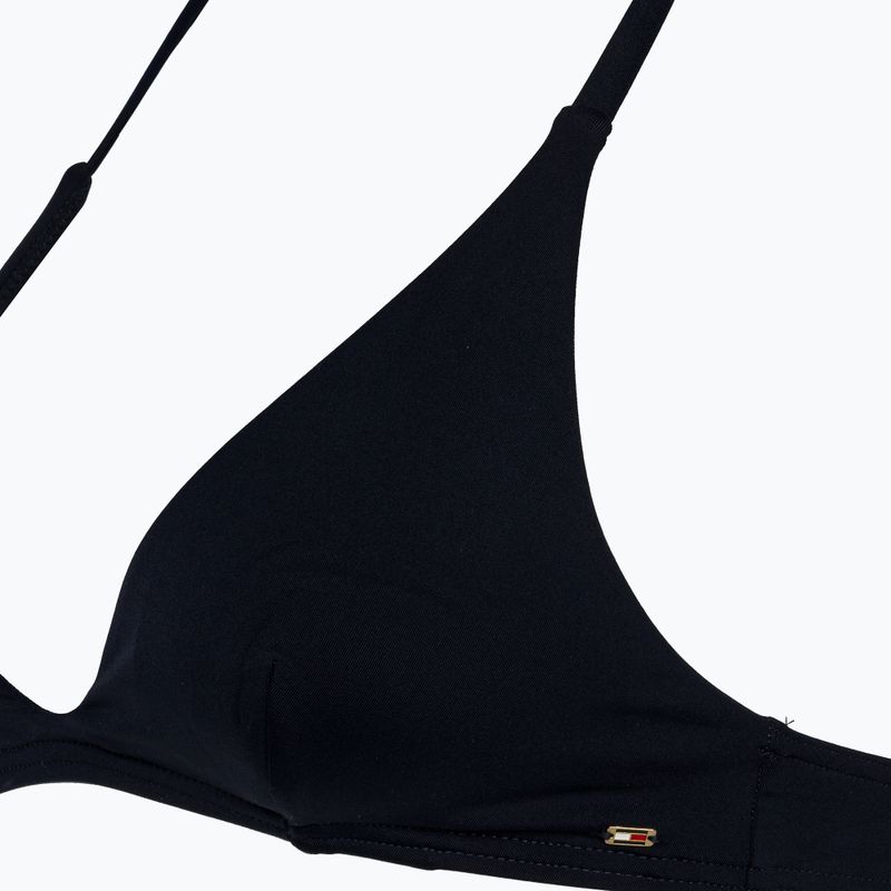 Fürdőruha felső Tommy Hilfiger Racerback Triangle Rp desert sky 3