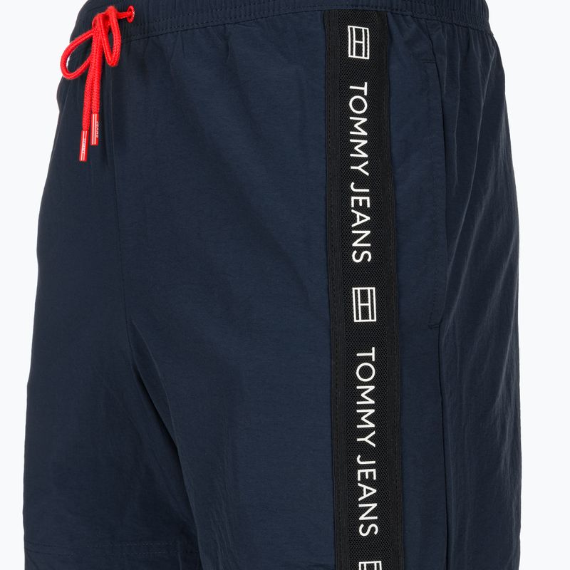 Férfi úszónadrág Tommy Jeans SF Medium Drawstring Side Tape dark night navy 3