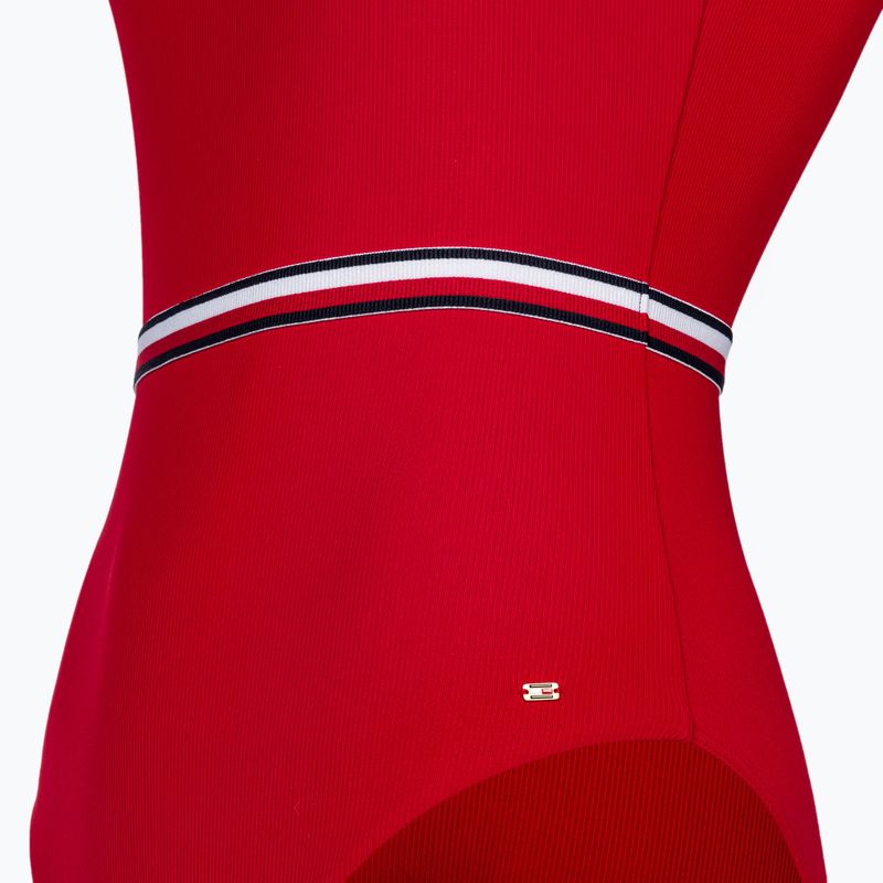 Női egyrészes fürdőruha Tommy Hilfiger Square Neck One Piece primary red 3