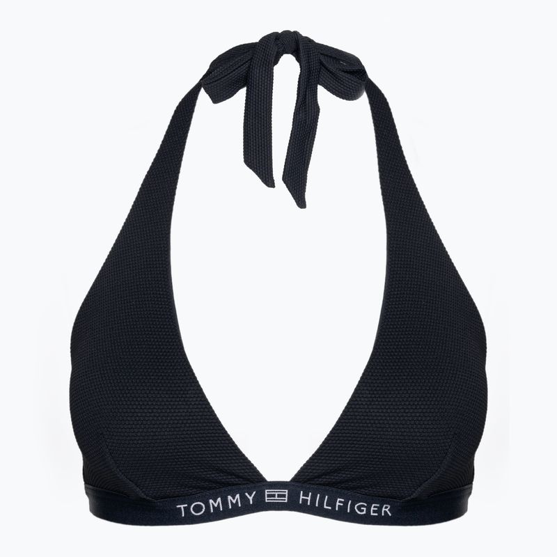 Fürdőruha felső Tommy Hilfiger Triangle Fixed Rp desert sky