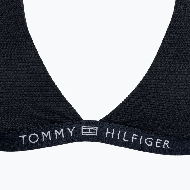 Fürdőruha felső Tommy Hilfiger Triangle Fixed Rp desert sky 3