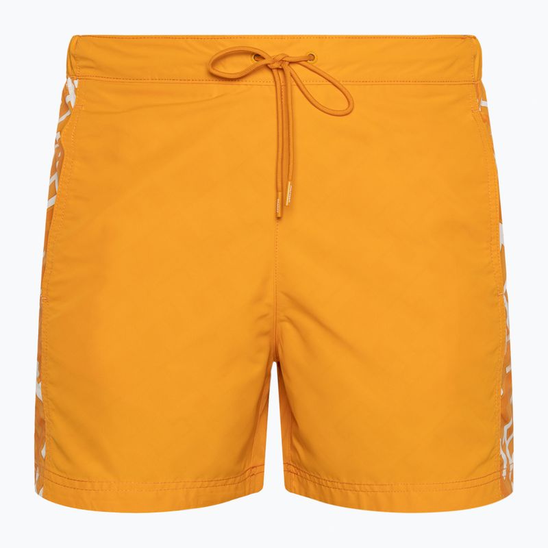 Férfi úszónadrág Tommy Hilfiger SF Medium Drawstring Print reactive monogram rich ochre