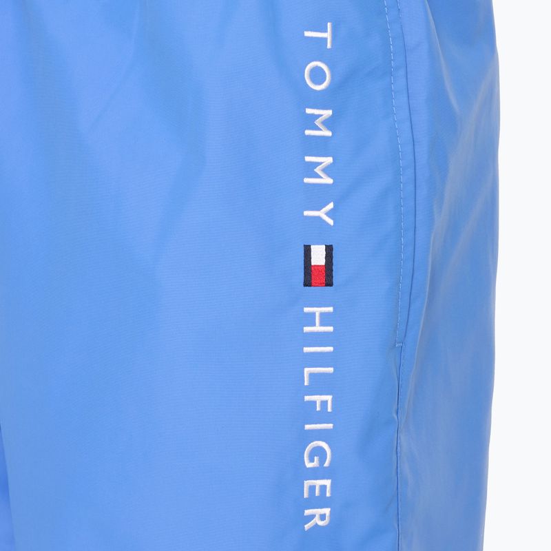 Férfi Tommy Hilfiger Medium húzózsinóros kék varázslatos fürdőruha 3