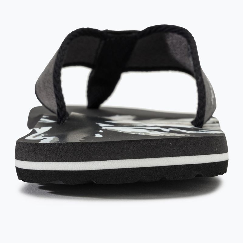 Férfi flop-flop papucs Tommy Hilfiger Palm Print Beach Sandal dark ash 6