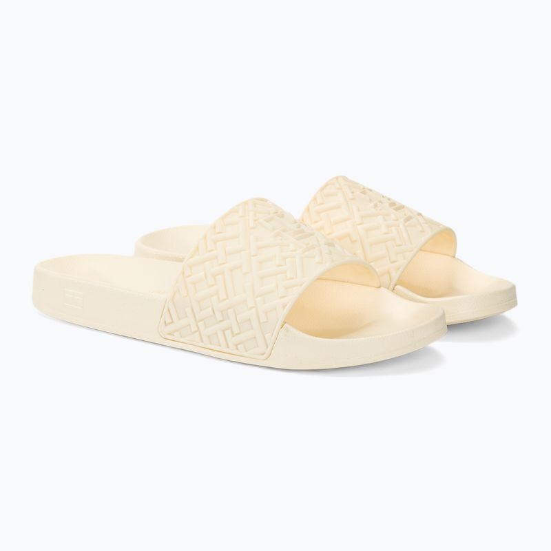 Tommy Hilfiger női Monogram Pool Slide kalocsai flip-flopok 4