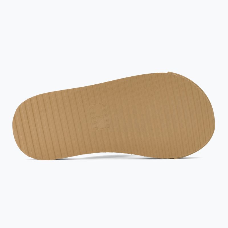 Férfi Tommy Jeans Elevated Flip Flop tawny homok 5