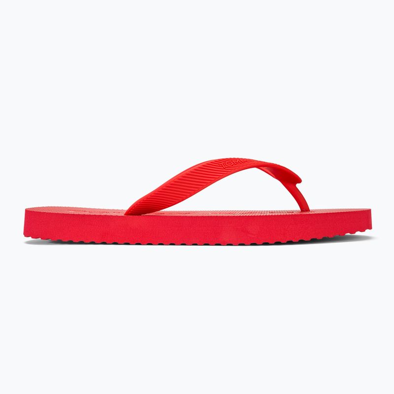 Férfi Tommy Jeans Beach Flip Flop mély bíborvörös 2